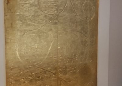 Porta dorata, durante 2